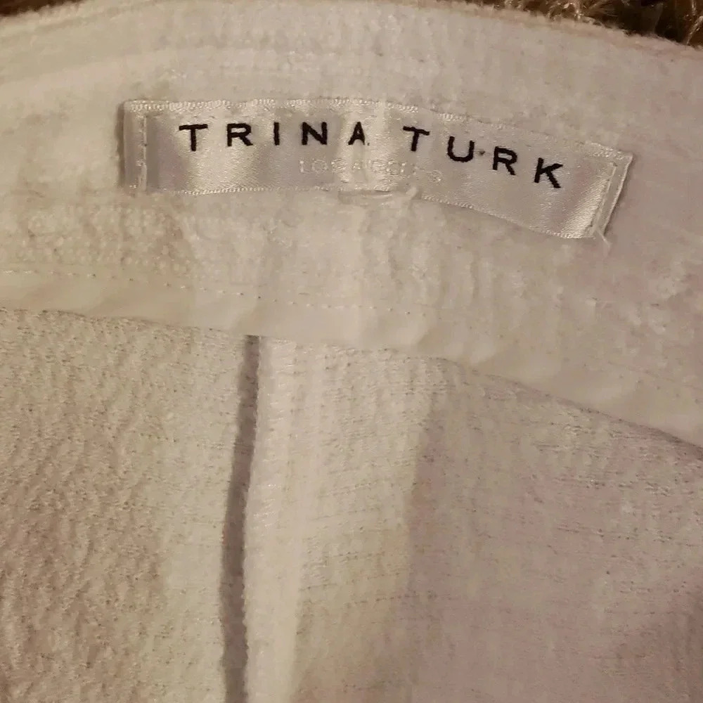 Trina turk cropped pants size S - Picture 5 of 6
